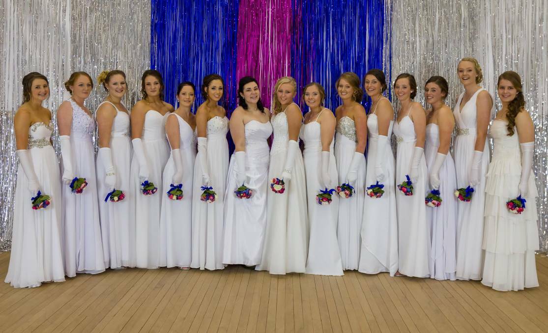 LOOKING LOVELY: How stunning is this group of girls at last year's Debutante Ball 