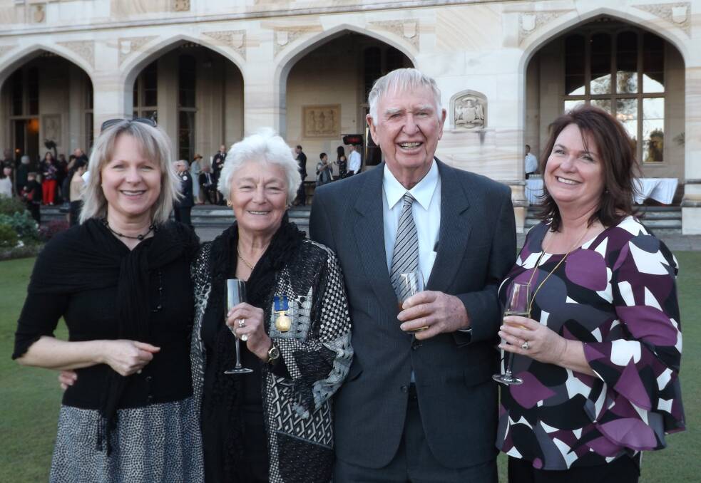FAMILY TIME: Marcia and Ken Thorburn with daughters Lynne Thorburn and Kim Hossack. Picture: Contributed