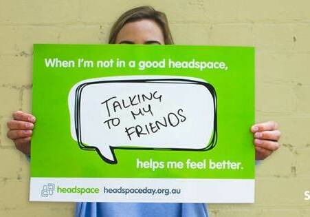 SHARE: Headspace day is an opportunity to educate young people on the importance of recognising and acting on mental health issues early.