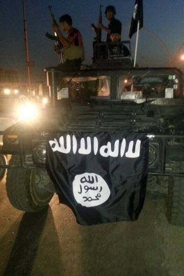 The Islamic State flag