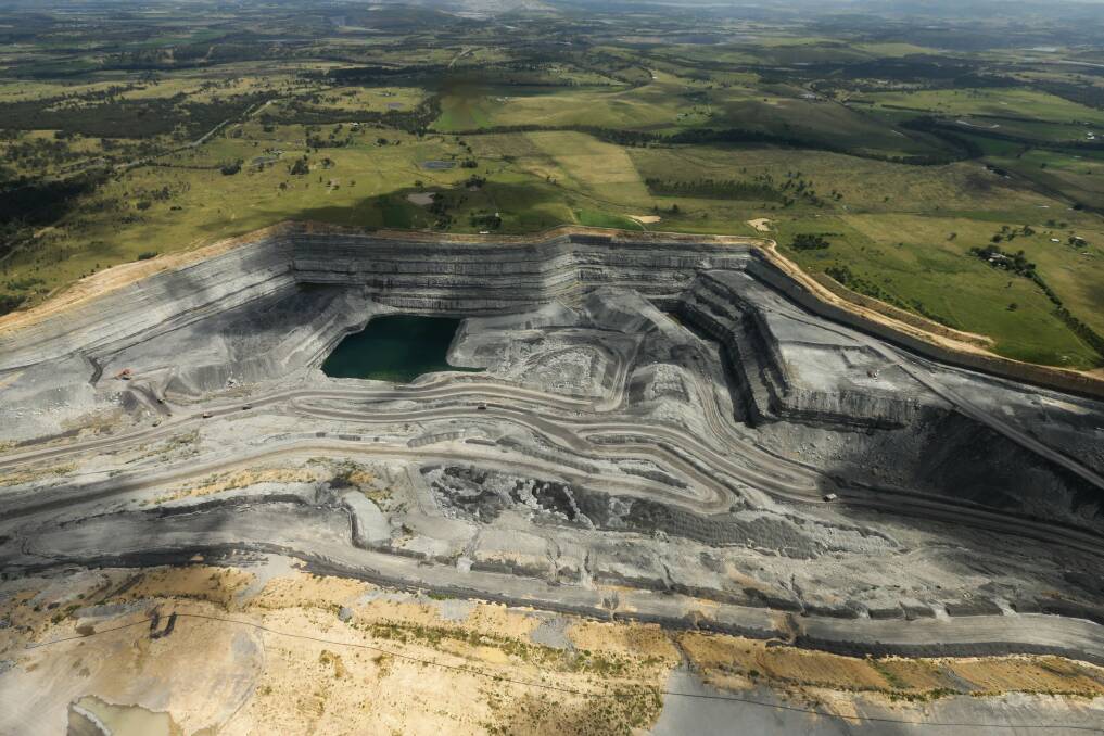 Coal mine at Glennies Creek, 2022. Picture: Jonathan Carroll.