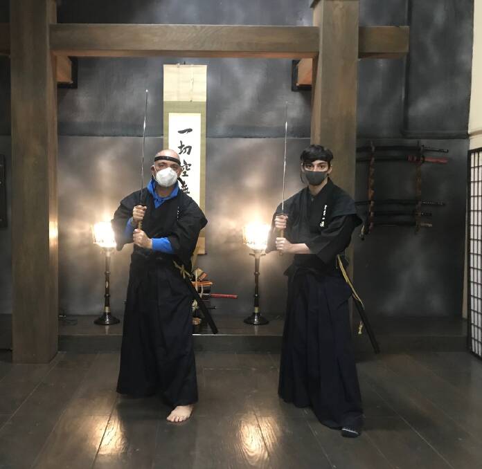The ninja training experience. 