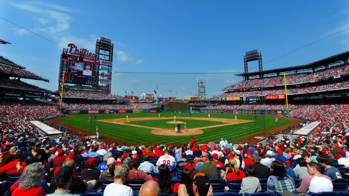 A baseball game at Citzens Bank Park. Picture: PHLCVB