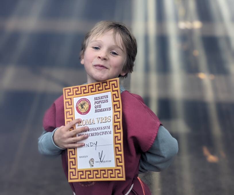 Proudly certified. Picture: Shaney Hudson Proudly certified. Picture: Shaney Hudson