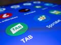 TAB, Sportset and Ladbrokes logos among other gambling companies. Picture Shutterstock