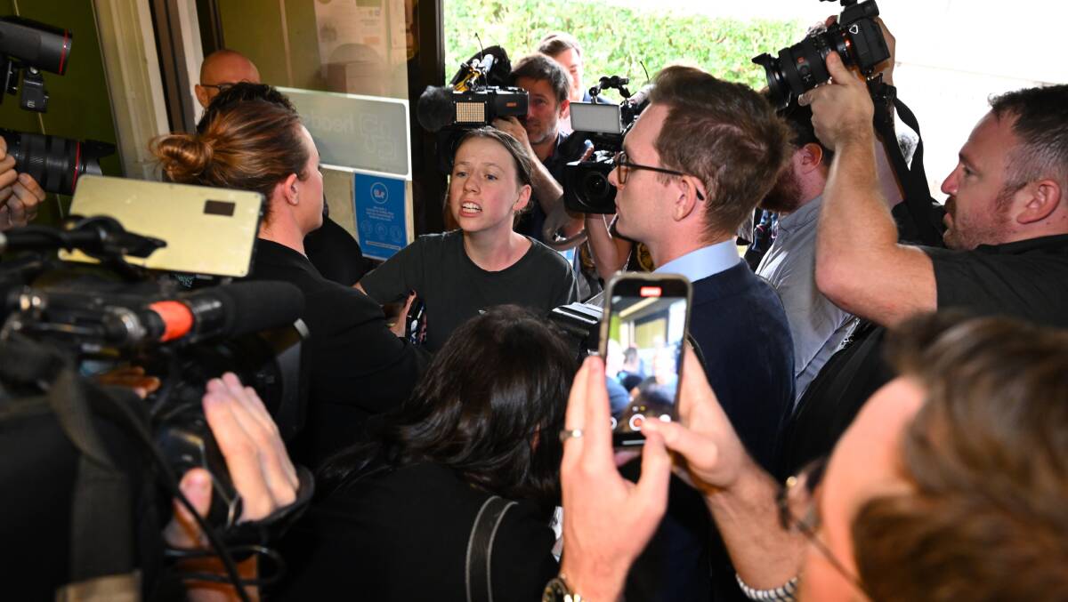 Alexa Stuart wants young people's concerns about climate change to be heard. Picture by AAP