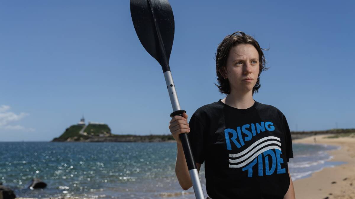 Alexa Stuart has been protesting since she was 15. Picture by Marina Neil