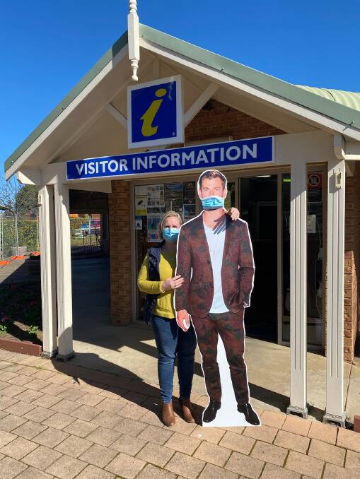 Cowra's 'Get Chris to Cowra' campaign has started to gain traction on social media. Photo: Cowra Tourist Information.