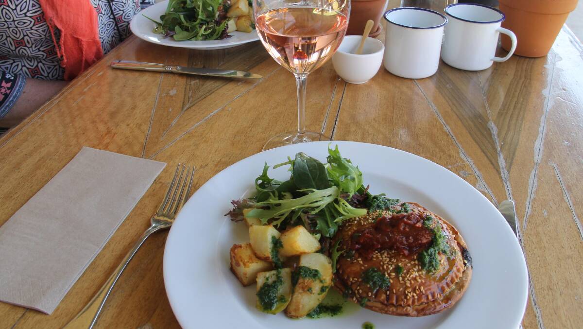 Rachel McCarthy’s Our Chow pop-up at Burrendulla … serving a range of hearty rustic fare.