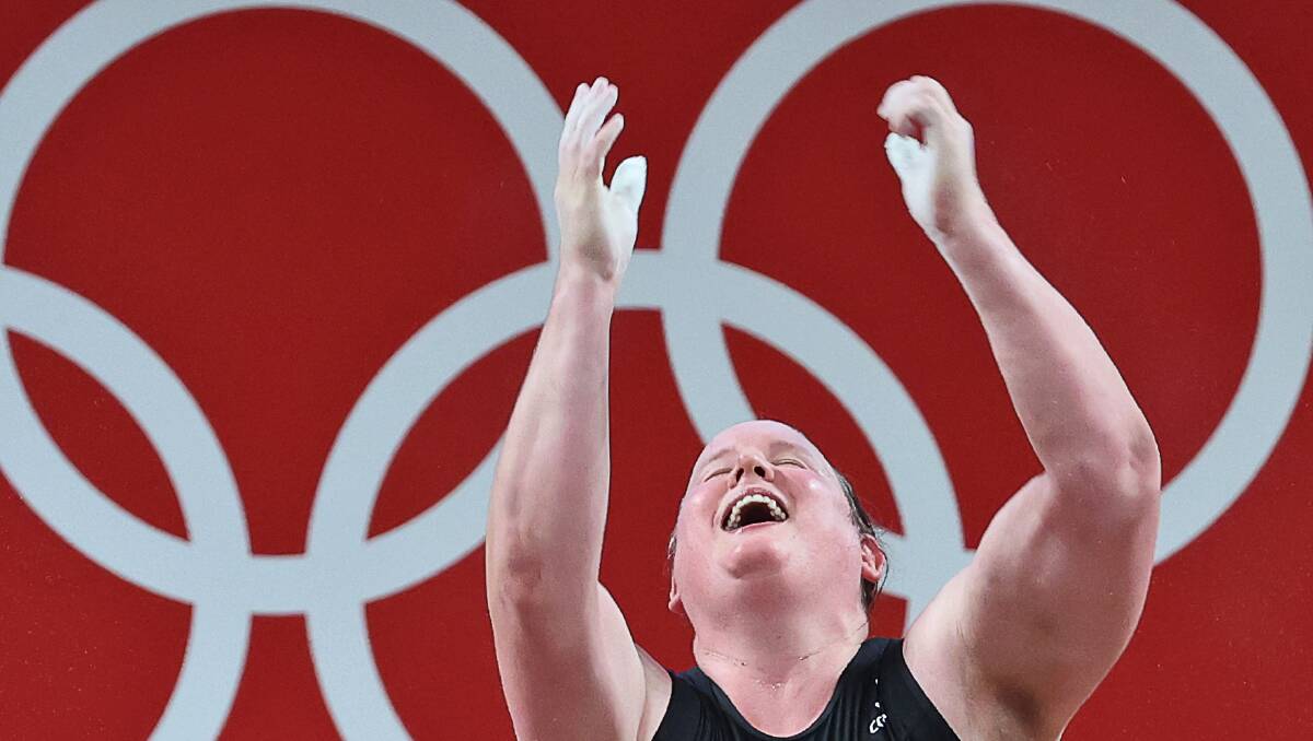 Laurel Hubbard was one of two openly transgender athletes competing at the Olympics. Picture: AAP