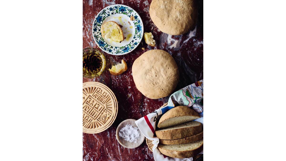 Psomi spitiko - Homemade bread. Picture: Mark Roper 