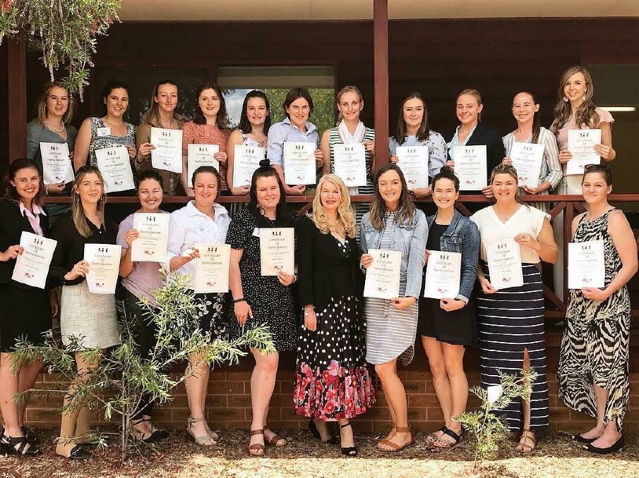 Twenty Miss Showgirls spent the weekend in Dubbo Learning the skills they will need to venture forward in the Showgirl competitions. Picture: contributed.