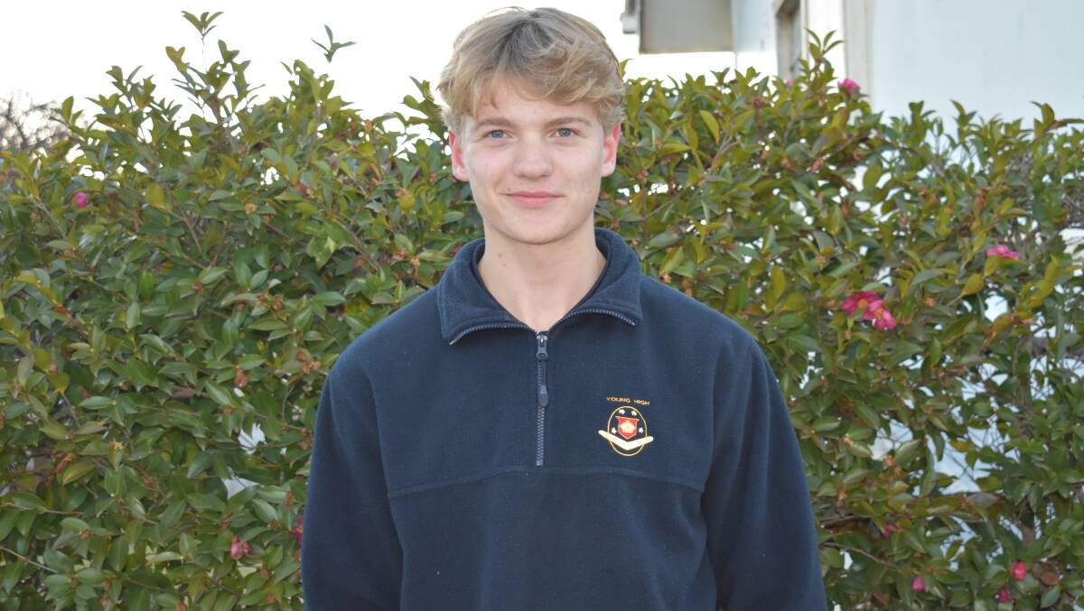 16 year old Ludvig Bredsgaard from Denmark will be in Harden until July as a Rotary Exchange student. Picture: Jody Potts
