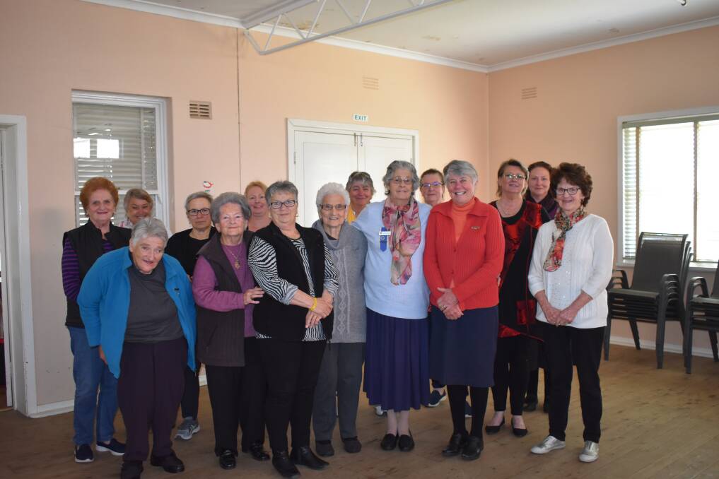 Members of the Harden Country Women's Association came together to celebrate 192 years of membership for six inspirational ladies. Picture: Jody Potts