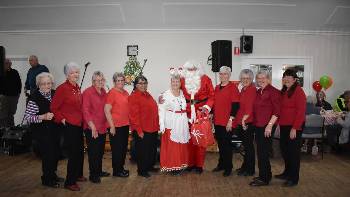 The 2019 Line Dancing Christmas in July celebration was very popular with the Senior Citizens of Harden Murrumburrah. Picture: Jody Potts