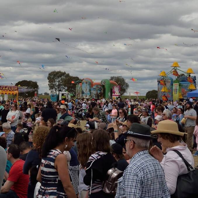 Crowd shot from the 2018 Harden Kite Festival by local photographer Keith Ward. There were over 8 000 visitors to the event last year.