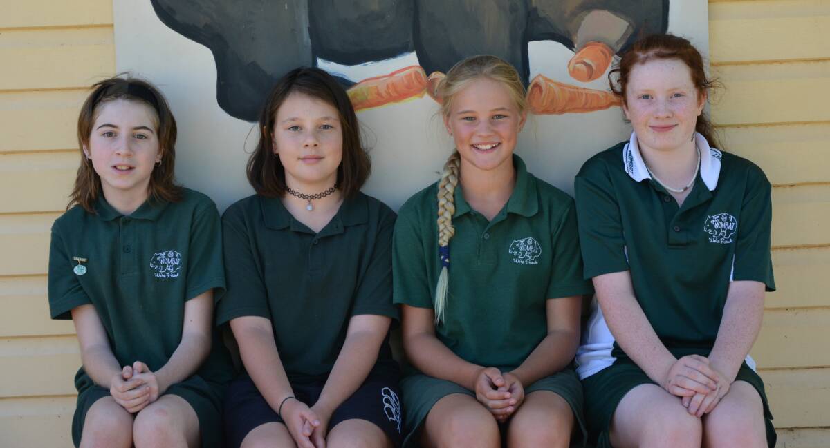READY TO LEAD: Captains Melanie O'Farrell and Chloe Layton (centre) will be supported by leaders Mikalah Diblasio (left) and Bridget Yeomans-Kelly (right).