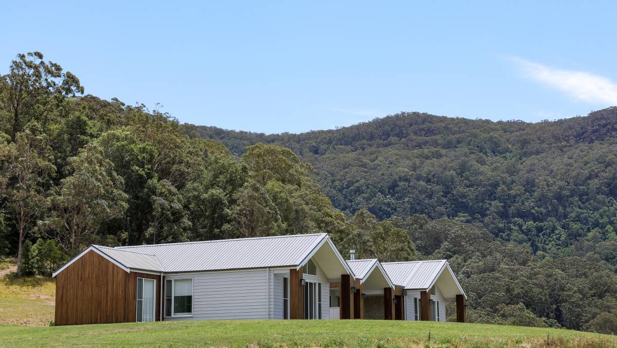 One of the many new houses you can see from the road in the western part of Kangaroo Valley. Picture by Adam McLean One of the many new houses you can see from the road in the western part of Kangaroo Valley. Picture by Adam McLean