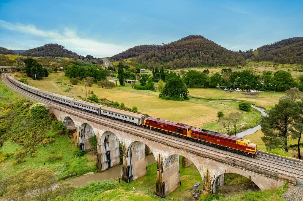 Step back in time with Vintage Rail Journeys on the former Southern Aurora. Picture supplied
