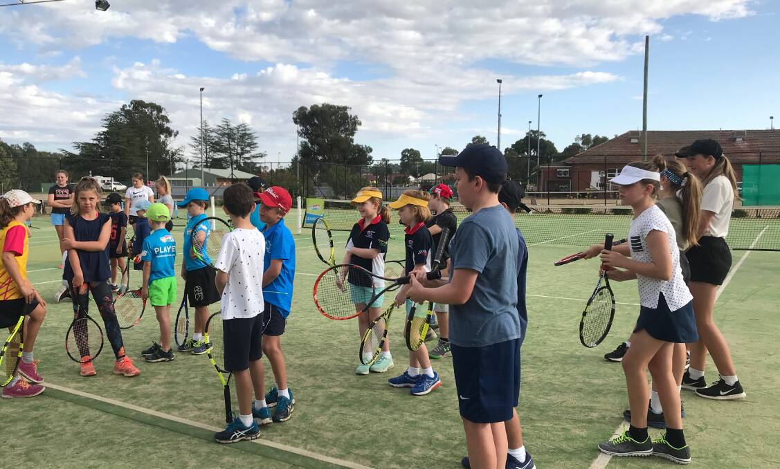 Harden children interested in tennis are encouraged to take part in coaching being offered by the Harden Tennis Club.