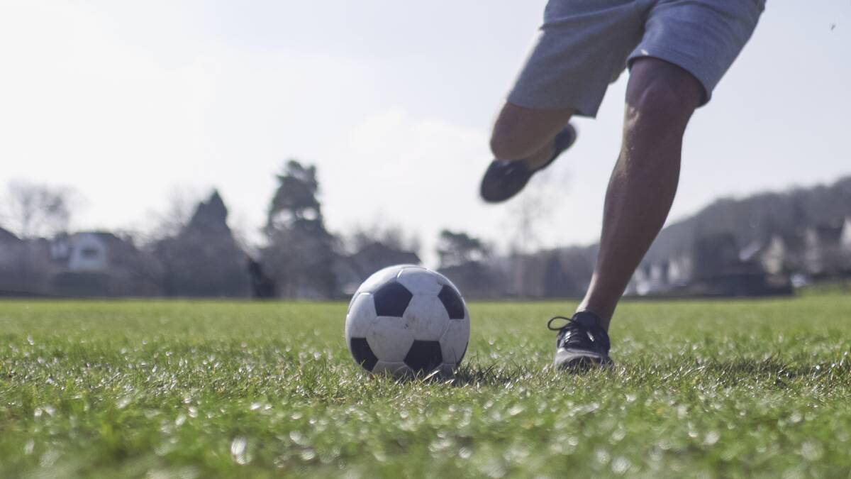 JUNIORS: Harden Soccer Club took on Gundagai at the weekend.