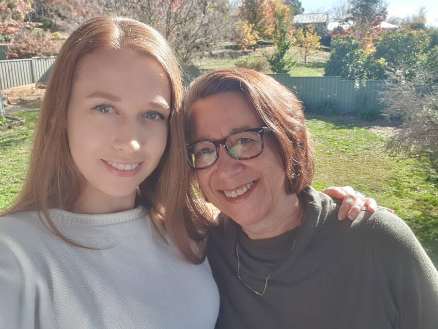 OPEN CHAT: Dionne and Cassandra Anslow have spoken out about the impact that Crohn's disease has had on their lives. Photo: SUPPLIED. 