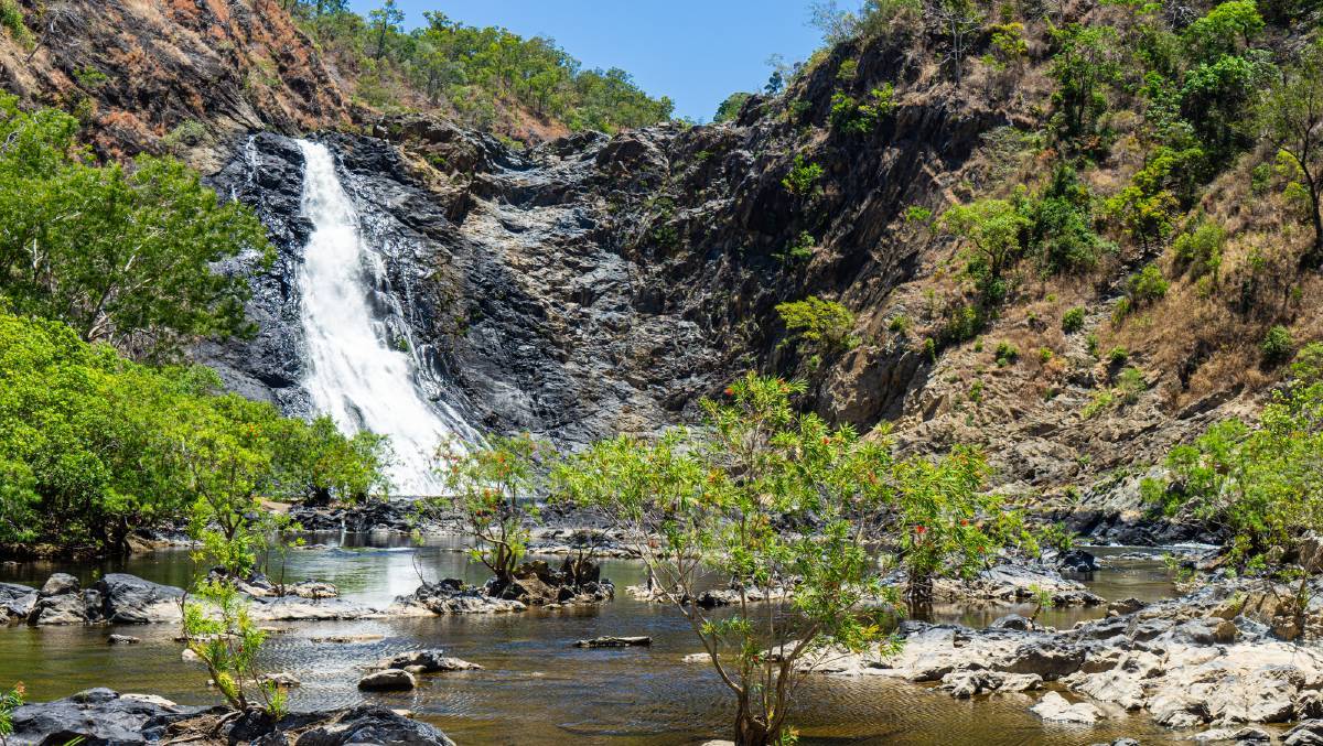 The Wujal Wujal Falls (also known as the Bloomfield Falls).