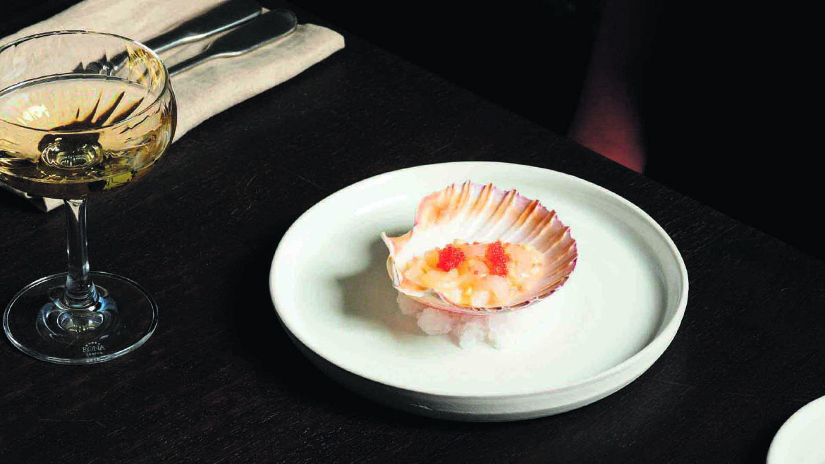 Chancery Lane scallop. Credit Tania Bahr Vollrath.