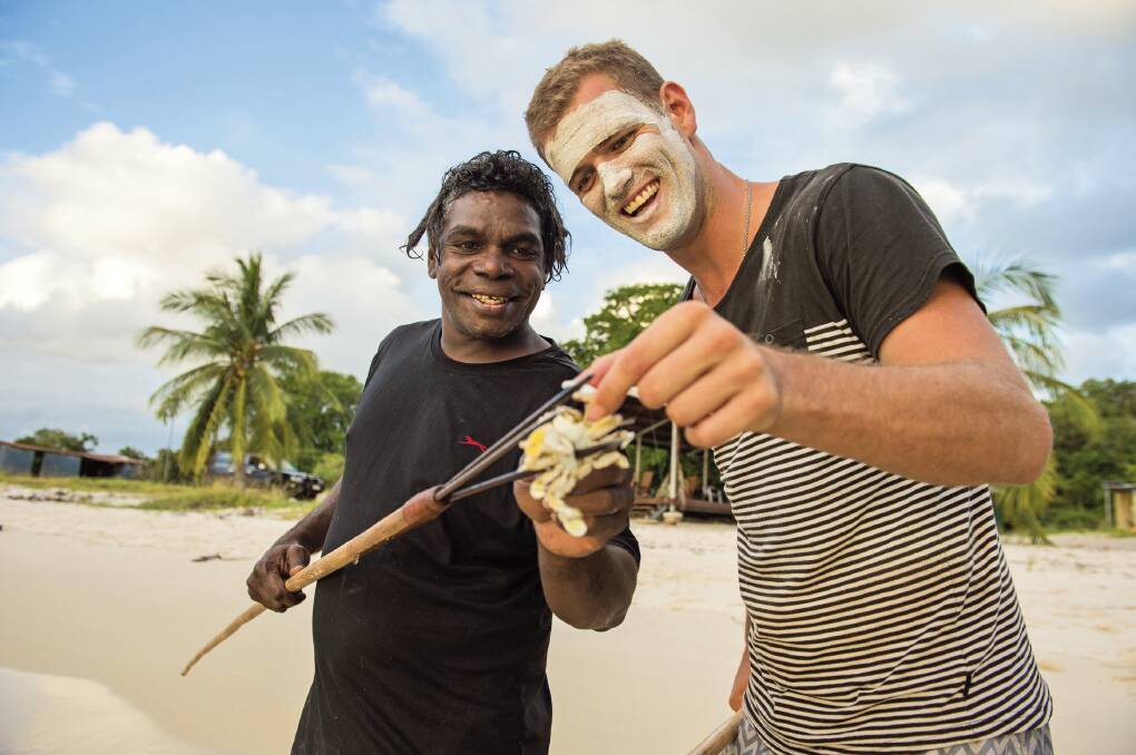 Swimming with the crocs in East Arnhem Land Swimming with the crocs in East Arnhem Land