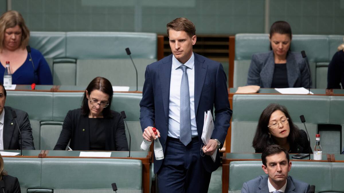 Assistant Minister for Defence Andrew Hastie. Picture: Sitthixay Ditthavong