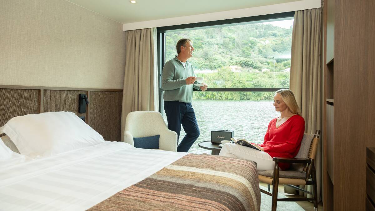The French balcony suites allow passengers to have the balcony experience without sacrificing space.