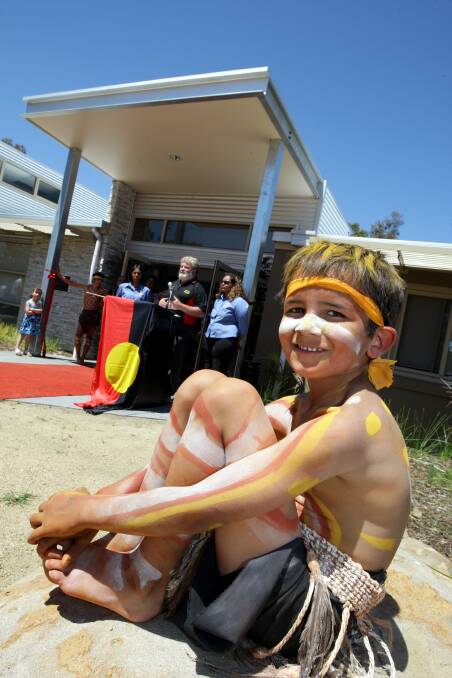 FLASHBACK: A young Jamarra Ugle-Hagan. He wants to be a role model for Indigenous youth. 
