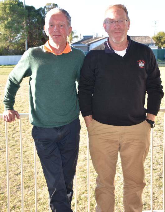 PAIRING: The duo of Tam Kennedy and Craig Filmer triumphed in the NSW state ambrose qualifier last weekend despite getting off to a bogey start. Picture: Supplied
