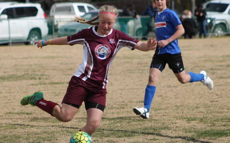 LAST HURRAH: The season is almost over for the Harden Soccer juniors but this weekend's state-wide competition is set to sparkle. Picture: HME