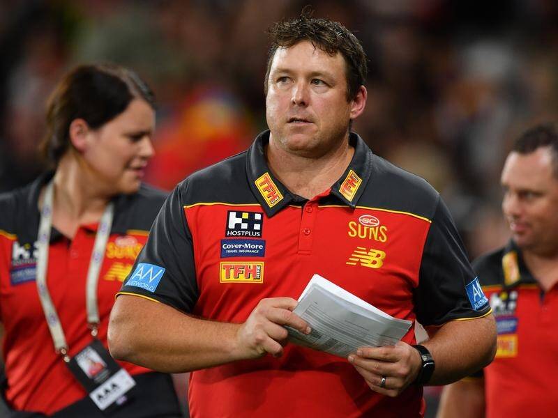 Gold Coast coach Stuart Dew says there is no room for complacency against a depleted Hawthorn.
