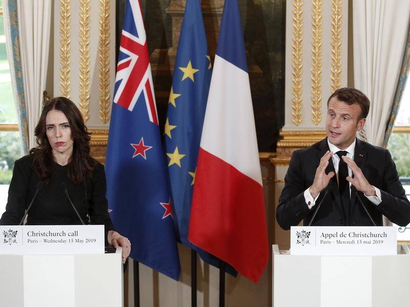 The Christchurch Call was founded by Prime Minister Jacinda Ardern and France's Emmanuel Macron.