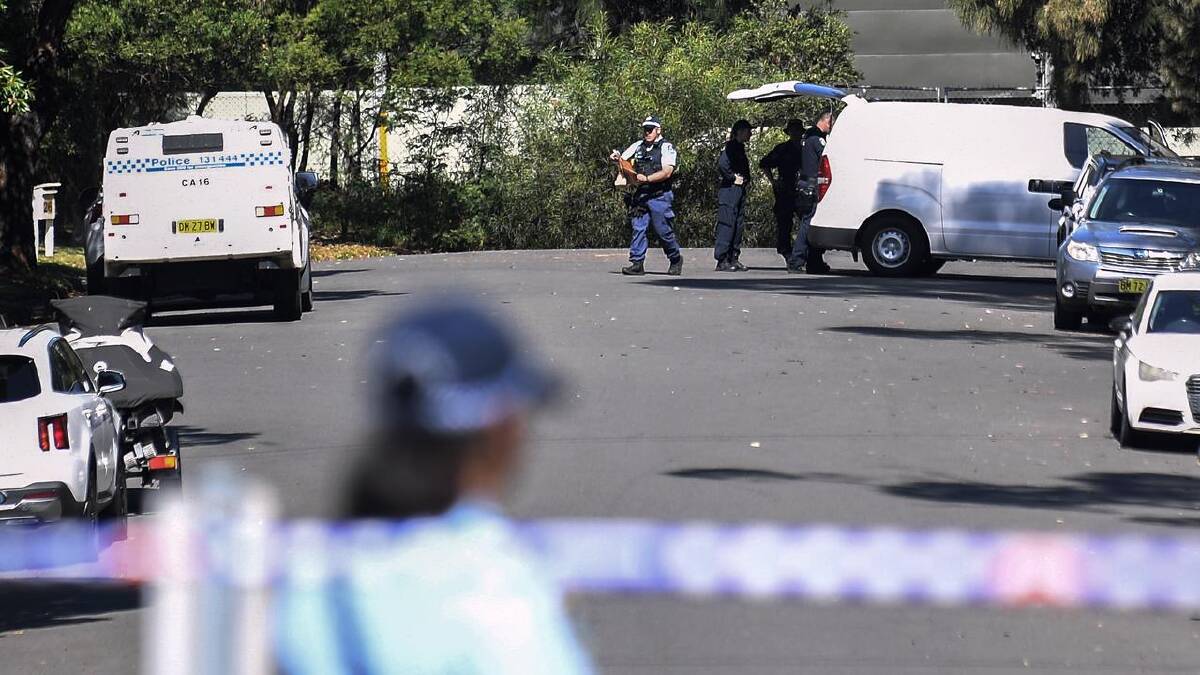 The destroyed car was found in Beverly Hills, a short drive from where the woman was kidnapped. (Steven Saphore/AAP PHOTOS) The destroyed car was found in Beverly Hills, a short drive from where the woman was kidnapped. (Steven Saphore/AAP PHOTOS)