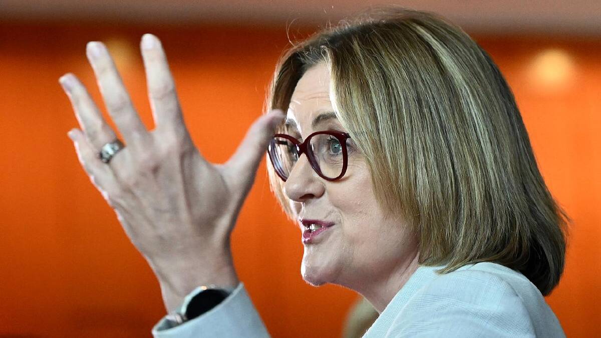 Premier Jacinta Allan has unveiled Victoria's housing vision for the next three decades. (Joel Carrett/AAP PHOTOS)