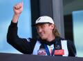 Premiership-winning Magpie Nathan Murphy has called time on his AFL career due to concussion. (James Ross/AAP PHOTOS)