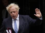 Former British prime minister Boris Johnson will face the COVID-19 inquiry this week. (AP PHOTO)