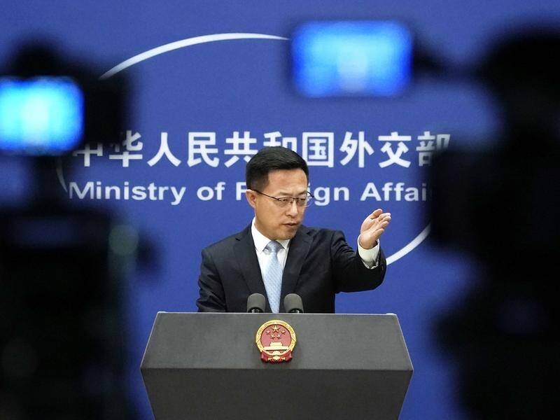 Chinese spokesman Zhao Lijian says he hopes Solomon Islands authorities can restore order quickly.