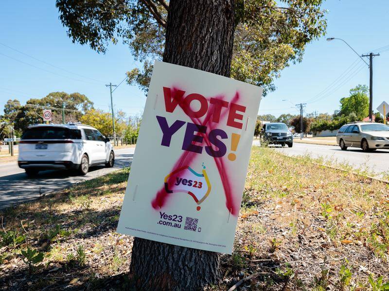 Disinformation, racism and political bad behaviour have been blamed for the voice referendum result. Photo: Richard Wainwright/AAP PHOTOS