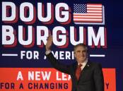 Doug Burgum says his campaign as a Republican presidential candidate is over. (AP PHOTO)