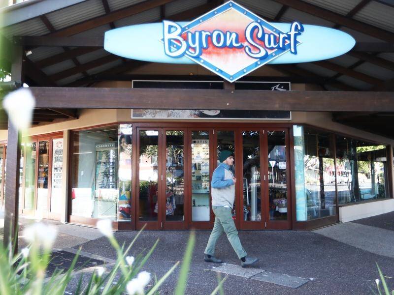 Byron Bay is in a seven-day lockdown after a woman from Sydney tested positive for COVID-19.
