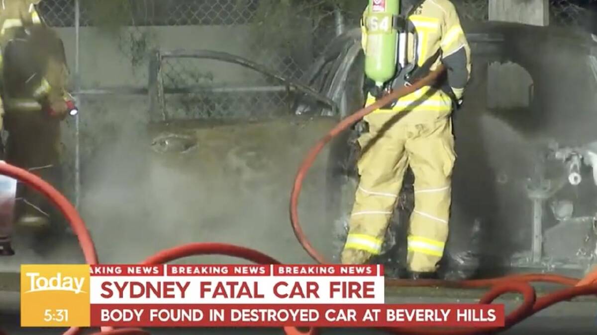 NSW Police believe the gruesome incident was a targeted attack. (HANDOUT/Nine News)