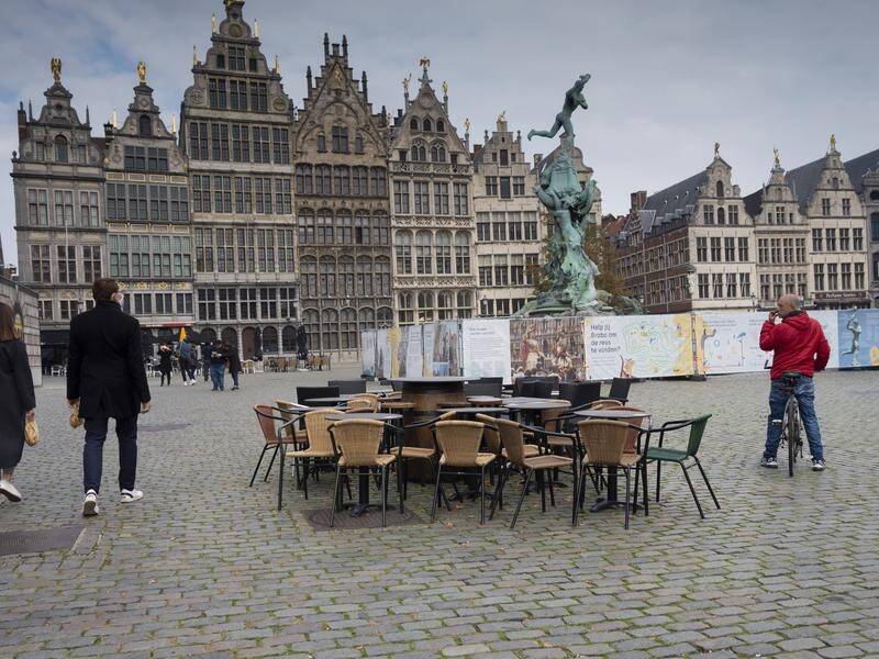Rising virus cases in Belgium have prompted the closure of bars, cafes and restaurants for a month.