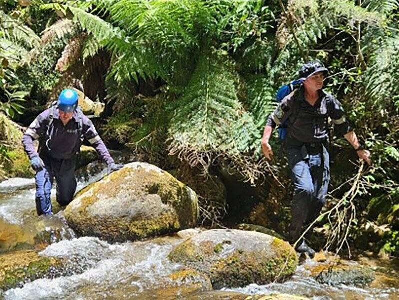 Specialist operators are searching for missing bushwalker Hadi Nazari in Kosciuszko National Park. Photo: HANDOUT/NSW POLICE Specialist operators are searching for missing bushwalker Hadi Nazari in Kosciuszko National Park. Photo: HANDOUT/NSW POLICE