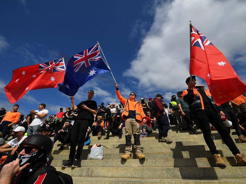 Veterans dubbed the occupation of the Shrine of Remembrance "disgraceful and disrespectful".