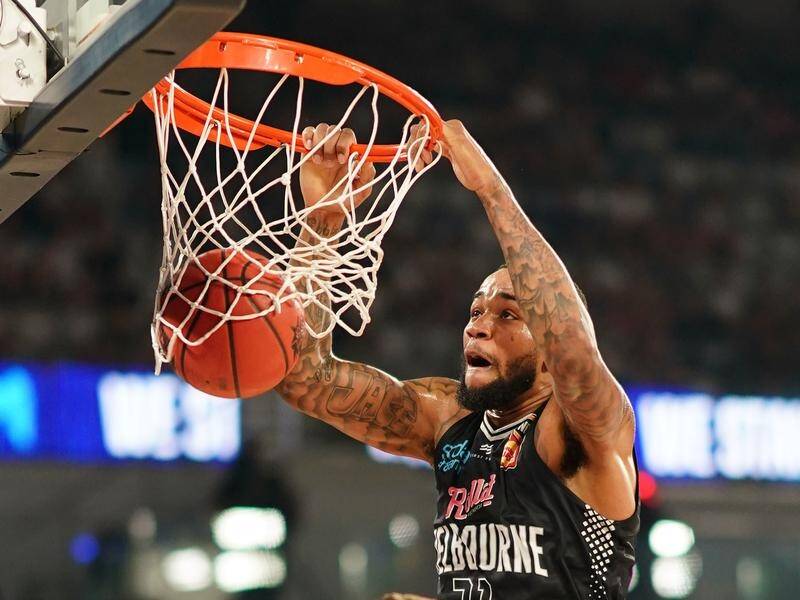 Shawn Long has bagged 34 points in Melbourne United's 112-90 NBL thrashing of Adelaide.