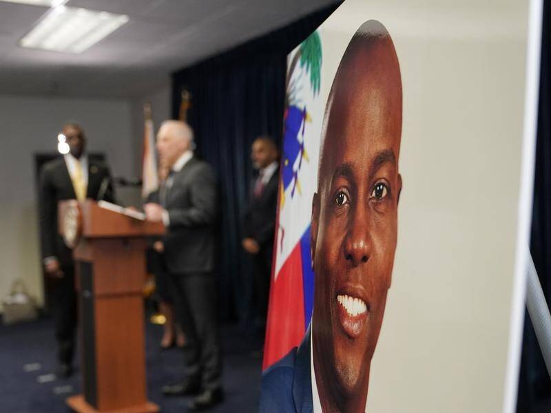 Haiti president Jovenel Moise was killed in July 2021 when assailants broke into his private home. (AP PHOTO)